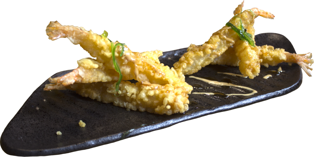 Tempura de Langostino Sushi And Gong